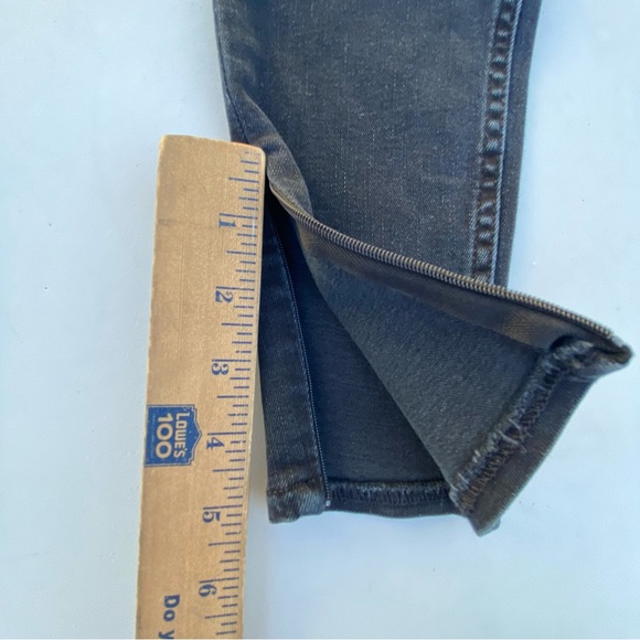 NEW Hudson Centerfold High Rise Skinny Zippered Ankle jeans size 26 2 - Picture 8 of 11